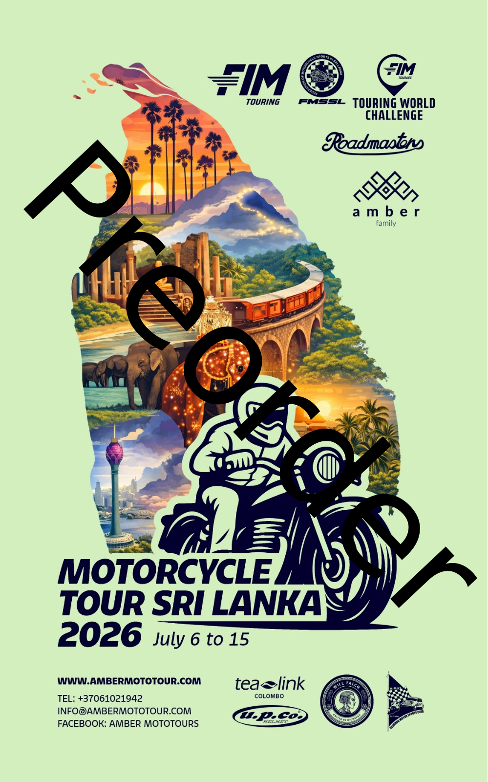 Motorcycle Tour Sri Lanka - Preorder